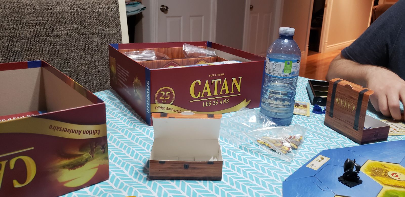 25 Year Anniversary Edition Box of Catan Board Game.